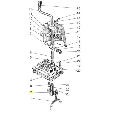 Axle 70-1723020  1