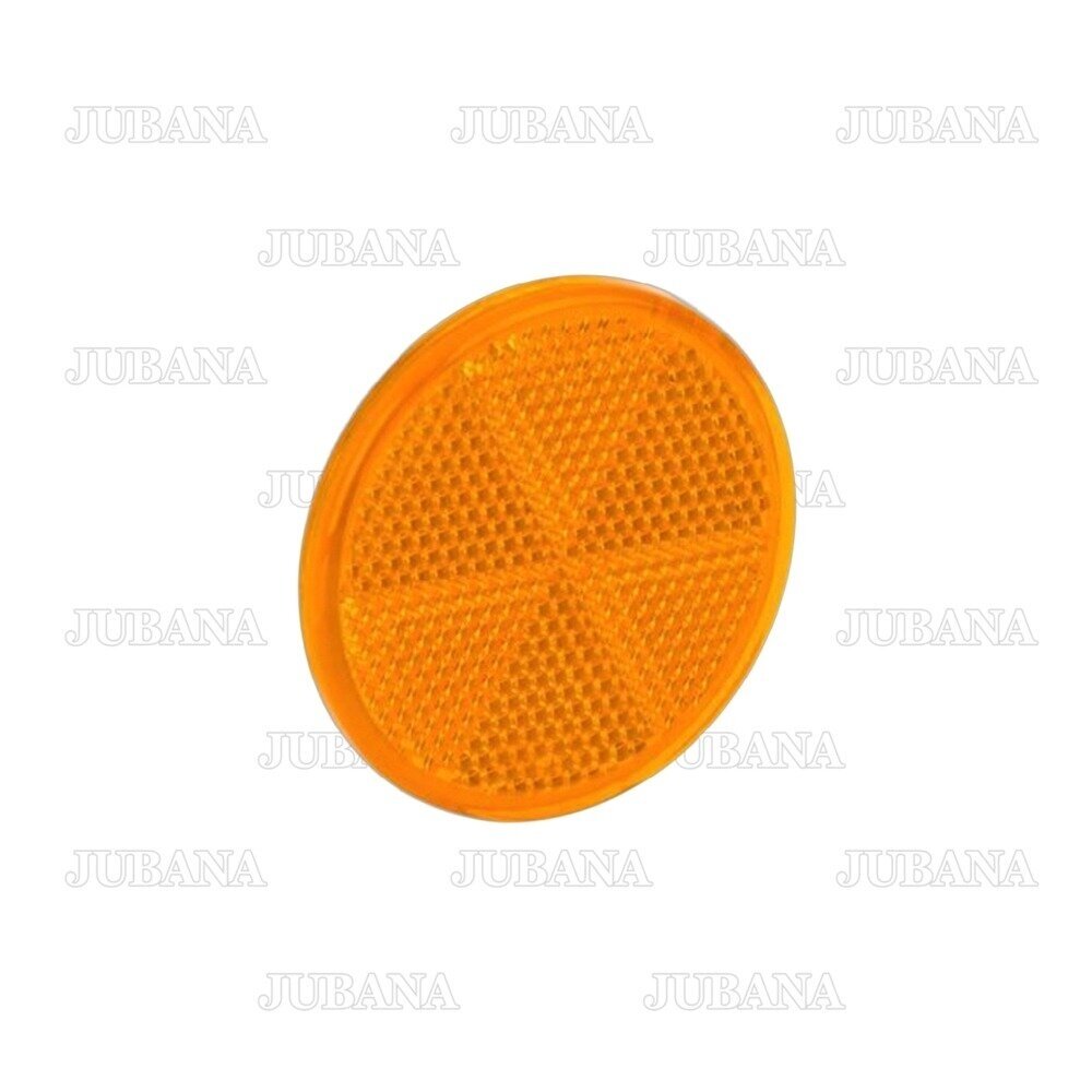 Atšvaitas apvalus (geltonas) klijuojamas Ø60 mm Atšvaitas apvalus (geltonas) klijuojamas Ø60 mm