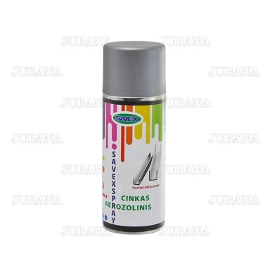 Dažai aerozoliniai metalo efektas SAVEXSPRAY chromo spalvos, 400 ml Dažai aerozoliniai metalo efektas SAVEXSPRAY chromo spalvos, 400 ml