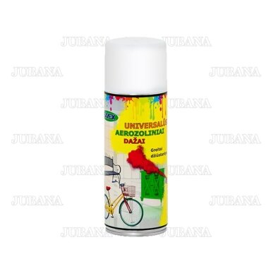 Universal aerosol paint SAVEXSPRAY white glossy, 400 ml, RAL9010