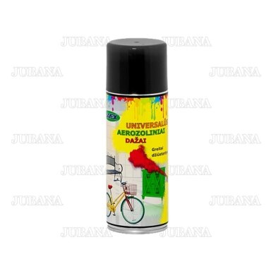 Universal aerosol paint SAVEXSPRAY glossy black, 400 ml, RAL9005