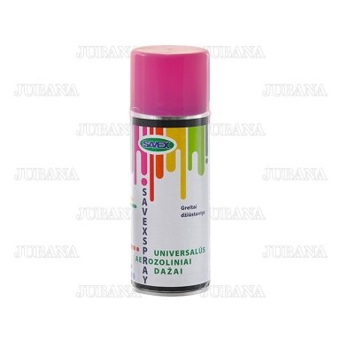 Dažai universalūs aerozoliniai SAVEXSPRAY rožiniai, 400 ml, RAL4003 Dažai universalūs aerozoliniai SAVEXSPRAY rožiniai, 400 ml, RAL4003