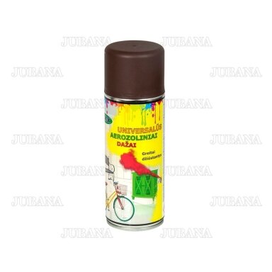 Dažai universalūs aerozoliniai SAVEXSPRAY ruda pusiau matiniai stogams, 400 ml, RAL8017 Dažai universalūs aerozoliniai SAVEXSPRAY ruda pusiau matiniai stogams, 400 ml, RAL8017