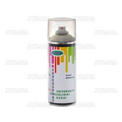 Dažai universalūs aerozoliniai SAVEXSPRAY bespalviai, blizgūs, 400 ml Dažai universalūs aerozoliniai SAVEXSPRAY bespalviai, blizgūs, 400 ml