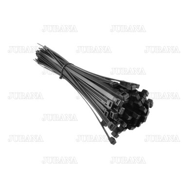 Dirželis tvirtinimo užtraukiamas 3,6x200 mm (pakuotėje 100 vnt.) Dirželis tvirtinimo užtraukiamas 3,6x200 mm (pakuotėje 100 vnt.)