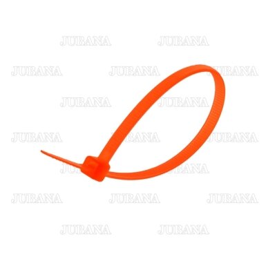 Plastic zip tie 3.6x200 mm, red Plastic zip tie 3.6x200 mm, red