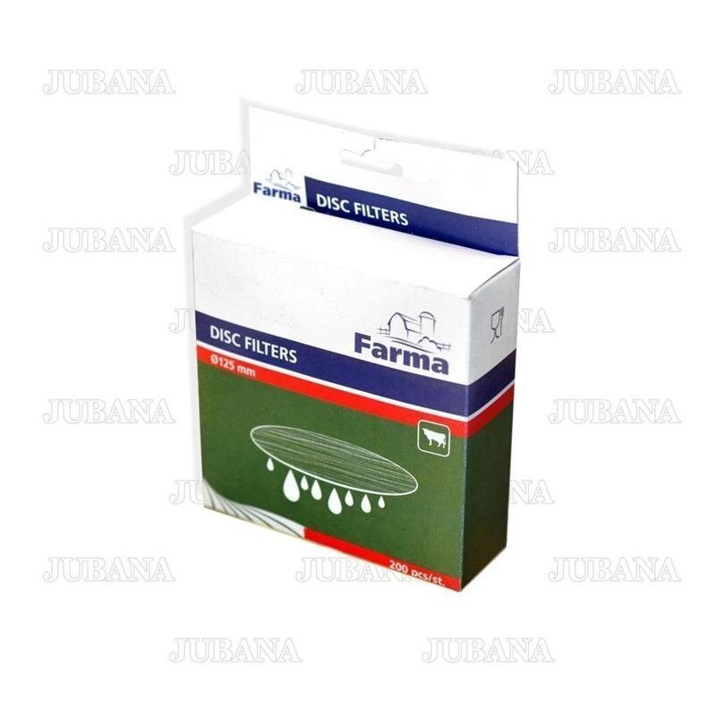 Milk filters Ø125 mm 200 pcs. round FARMA Milk filters Ø125 mm 200 pcs. round FARMA