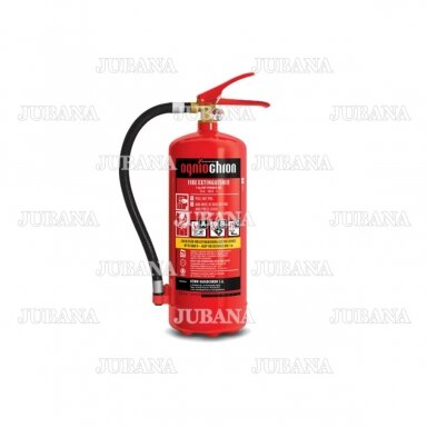 Powder extinguisher 4kg OP-4 for ABC fires (GES401)