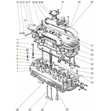 Įvorė vožtuvo 240-1007032-B-01