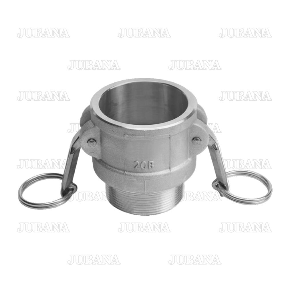 CAMLOCK fitting, type B with external thread 100 mm (4") (female) AL