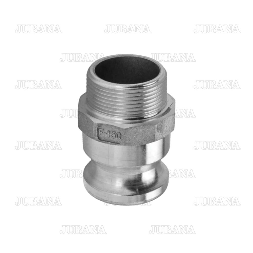 CAMLOCK coupling type F, with external thread 75 mm (3") (male) AL