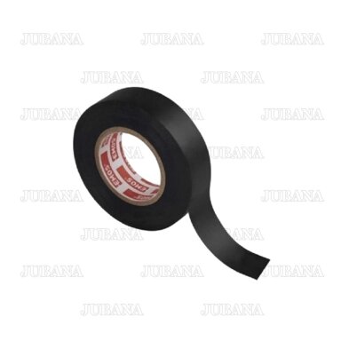Juosta izoliacinė PVC 0.13x19 mm x 20 m juoda Juosta izoliacinė PVC 0.13x19 mm x 20 m juoda