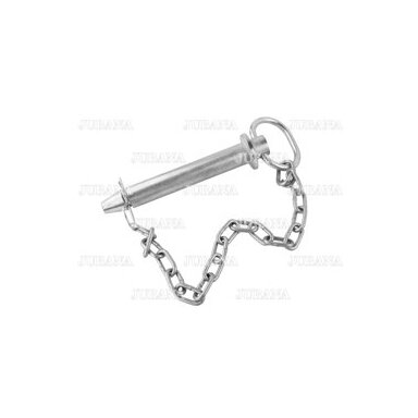 Hitch pin with linch pin & chain