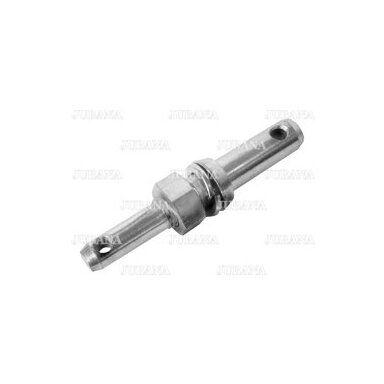 Double mounting pin with screw