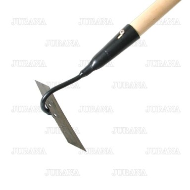 Trowel 16 cm metal (with wooden handle)