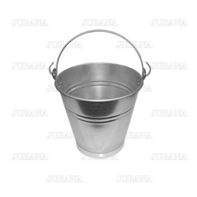 Metal bucket 10 liters 0.5 mm Ø28 cm (round) galvanized Metal bucket 10 liters 0.5 mm Ø28 cm (round) galvanized