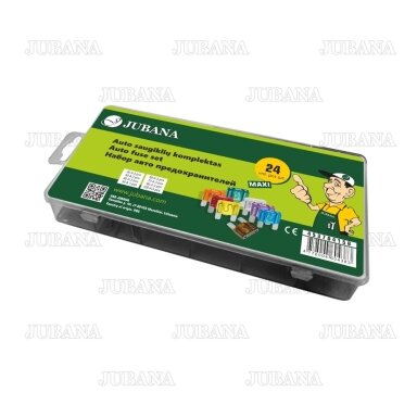 Auto fuse set MAXI (24 vnt.)
