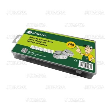 Hose clamp set (200 pcs)