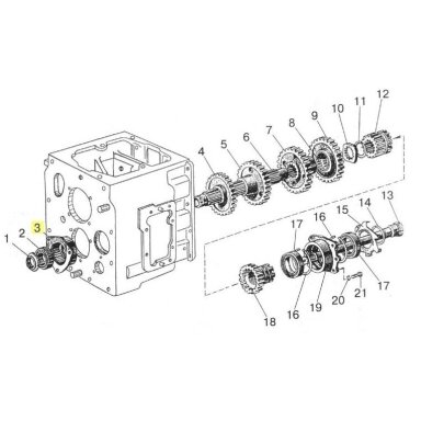 Bearing housing 50-1701184