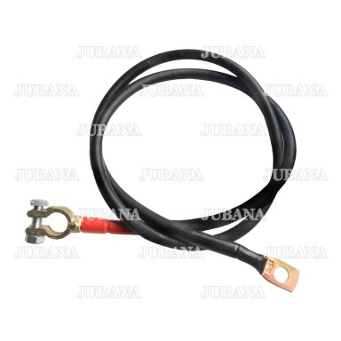 Wires battery plus