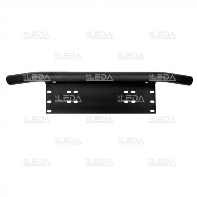 Licence Plate Bracket for LED Light (black) 1