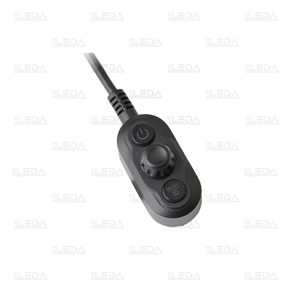 LED motorcycle work lights 40W, 4000lm, combined beam, 3.5" round, 2 pcs, ECE R10, R148, R149 7 LED motorcycle work lights 40W, 4000lm, combined beam, 3.5" round, 2 pcs, ECE R10, R148, R149 7