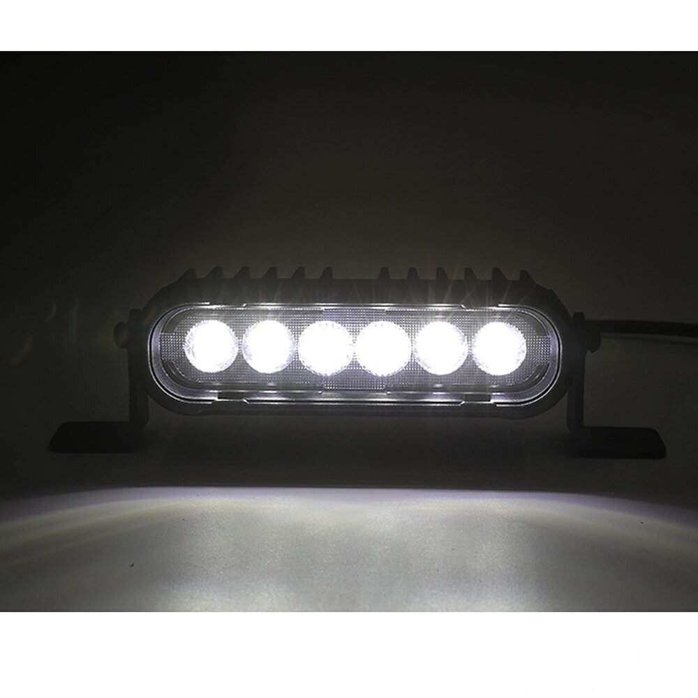 LED moto darbo žibintai 60W, 6100lm, kombinuoto spindulio, 6" stačiakampis, 2vnt, ECE R10, R148, R149 12 LED moto darbo žibintai 60W, 6100lm, kombinuoto spindulio, 6" stačiakampis, 2vnt, ECE R10, R148, R149 12