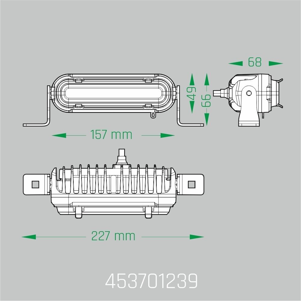LED moto darbo žibintai 60W, 6100lm, kombinuoto spindulio, 6" stačiakampis, 2vnt, ECE R10, R148, R149 18 LED moto darbo žibintai 60W, 6100lm, kombinuoto spindulio, 6" stačiakampis, 2vnt, ECE R10, R148, R149 18
