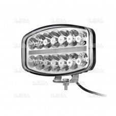 LED working/ additional light 50W + 8W, combo beam + DRL in the middle