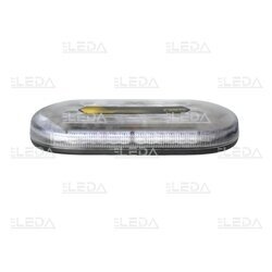 LED mini bar švyturėlis geltonas, 12/24V; magnetinis; 328x186x50mm; ECE R65, ECE R10 6
