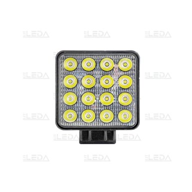 LED darbo žibintas 48W 3300lm plataus spindulio