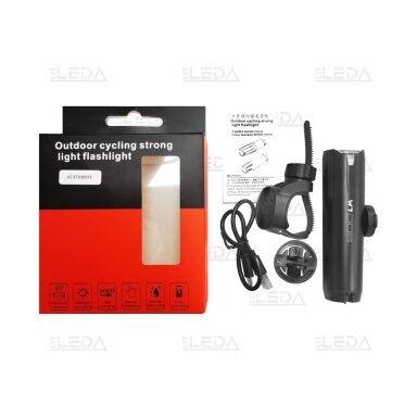 LED bicycle headlight 900lm