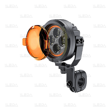 LED motorcycle work lights 40W, 4000lm, combined beam, 3.5" round, 2 pcs, ECE R10, R148, R149 LED motorcycle work lights 40W, 4000lm, combined beam, 3.5" round, 2 pcs, ECE R10, R148, R149