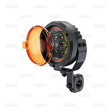 LED motorcycle work lights 60W, 5400lm, combo beam, 4.5" round, 2 pcs, ECE R10, R148, R149 LED motorcycle work lights 60W, 5400lm, combo beam, 4.5" round, 2 pcs, ECE R10, R148, R149