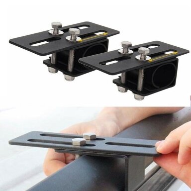 LED light holder, flat, for roof luggage rack