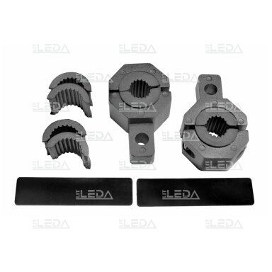 LED light holder, pipe mount (19-32mm)