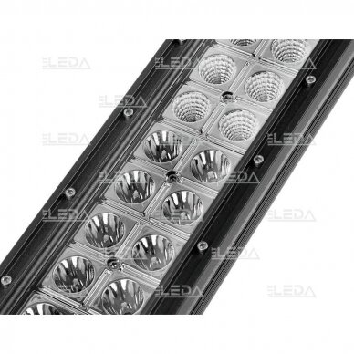 LED light bar 120W 8400 lm (combo), curved L=62,5 cm