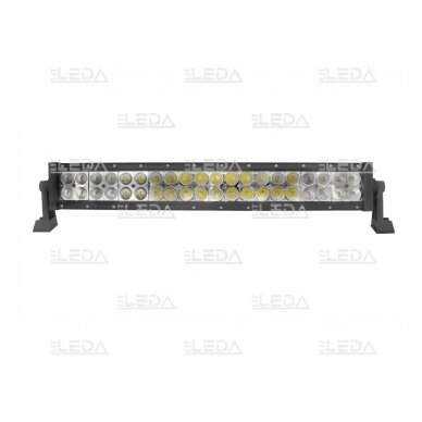 LED light bar 120W 8400lm, L=55cm, combo, curved 8