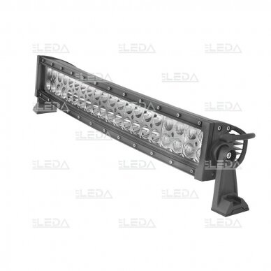 LED light bar 120W 8400 lm (combo), curved L=62,5 cm