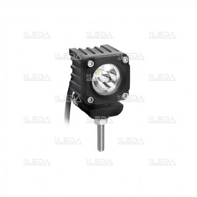 LED darbo žibintas 10W; 600 lm (siauro spindulio); R10, EMC 2