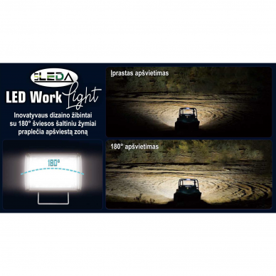 LED work light 16W (combo beam)