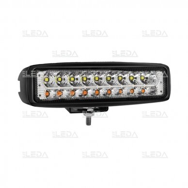 LED work light 18W; 1320 lm; (white, yellow color, combo beam) 2