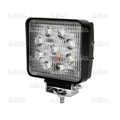 LED work lamp 27W/30° (spotlight, square)