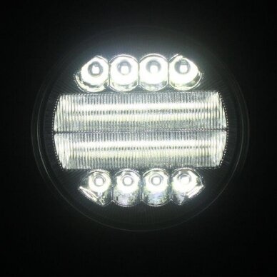 LED work light 30W (combo beam, round, with blue angel eye) EMC 7
