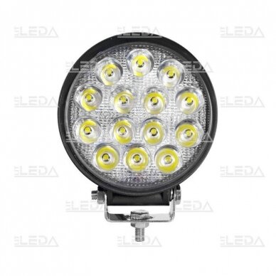 LED work light 42W/30° (spotlight, round)