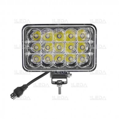 LED darbo žibintas 45W/30° (siauro spindulio, dviejų funkcijų) 4