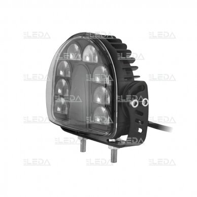 LED forklift light 10-80V, 24W, arch beam, red light 3