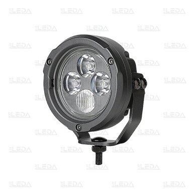 LED motorcycle work lights 40W, 4000lm, combined beam, 3.5" round, 2 pcs, ECE R10, R148, R149 4 LED motorcycle work lights 40W, 4000lm, combined beam, 3.5" round, 2 pcs, ECE R10, R148, R149 4