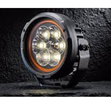 LED motorcycle work lights 60W, 5400lm, combo beam, 4.5" round, 2 pcs, ECE R10, R148, R149 13 LED motorcycle work lights 60W, 5400lm, combo beam, 4.5" round, 2 pcs, ECE R10, R148, R149 13