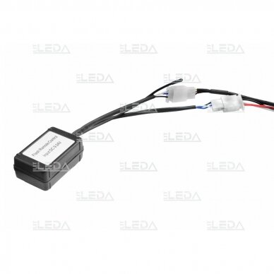 LED pajungimo laidai (dviejų kontaktų, su nuotolinio valdymo pulteliu)
